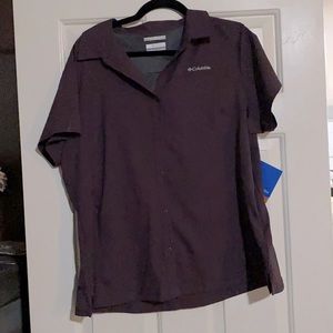 Columbia button down top
